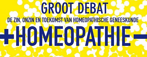 Groot Debat: de zin, onzin en toekomst van homeopathische geneeskunde