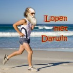 Lopen met Darwin logo